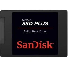 Afbeelding van SanDisk PLUS Intern SSD SATA 2.5&quot; 500GB, sequentiële leessnelheden tot 535 MB/s en schrijfsnelheden 445