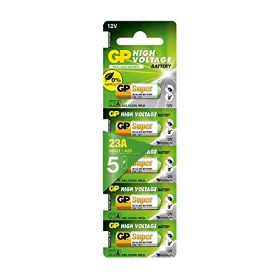 Afbeelding van GP Super Alkaline 23A 12V MN21 Batterijen Set van 5