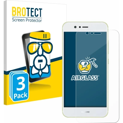 Afbeelding van BROTECT Screenprotector voor Huawei Nova 2 Folie Beschermfolie Beschermglas transparant (3 Stuks)