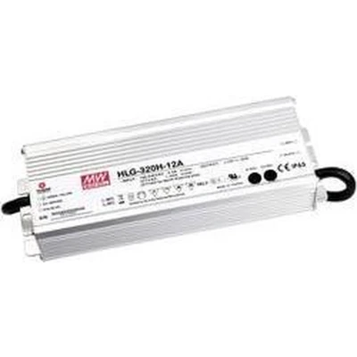 Afbeelding van Mean Well HLG 320H 24A LED driver, transformator Constante spanning, stroomsterkte 320 W 13.3 A 24 V/DC P