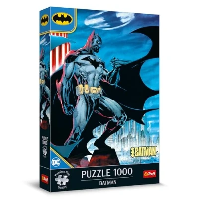Afbeelding van Trefl Premium Plus Quality Puzzle Batman 1000 stukjes, reeks puzzels met je favoriete helden, perfect passende voor volwassenen en kinderen vanaf 12 jaar