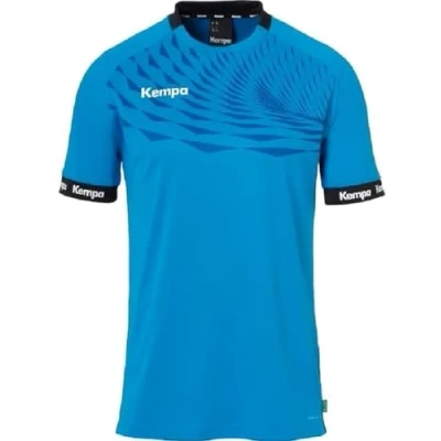 Afbeelding van Kempa Trainings Tshirt print, Maat: 164, Kempablau royal