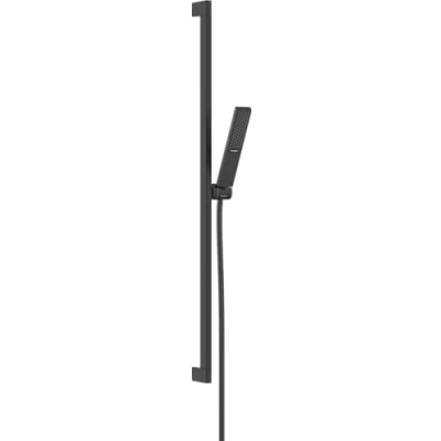 Afbeelding van hansgrohe pulsify e doucheset 100 1jet ecosmart met glijstang 90 cm mat zwart 24380670