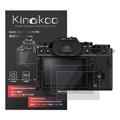 Afbeelding van kinokoo Gehard Glasfilm voor Fuji X T4 Kristalheldere Film FUJIFILM XT4 Schermbeschermer Bubble vrij/antikras (2 stuks)