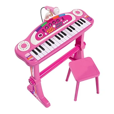 Afbeelding van Simba 106830690 My Music World, Staand Keyboard met Stoel, meerkleurig