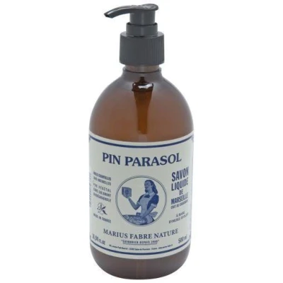 Afbeelding van Marius Fabre Nature zeep pin parasol met pomp 500 ml