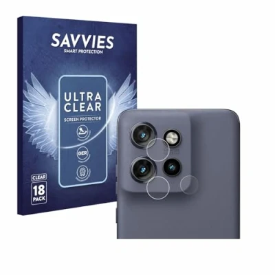 Afbeelding van Savvies Screenprotector voor Motorola Edge 50 Neo (ALLEEN Camera Lens) Folie Beschermfolie transparant (18 Stuks)
