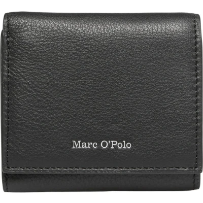 Afbeelding van Marc O&#039;Polo Portemonnee Judis Combi Wallet Black Zwart