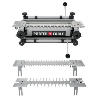Afbeelding van Porter Cable 4216 Super inspaninrichting, zwaluwstaartinspaninrichting (4215 met mini sjablokket) Inrichting. grijs