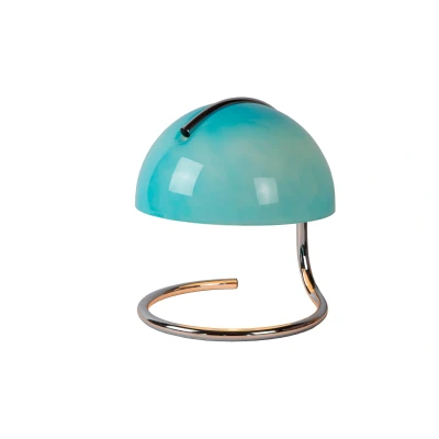 Afbeelding van Lucide CATO Tafellamp Ø 23,5 cm 1xE27 Blauw