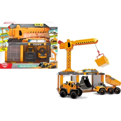 Afbeelding van Dickie Toys Constructiestation + Licht En Geluid