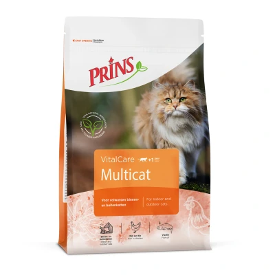 Afbeelding van Prins Cat Vital Care Multicat 1,5 KG (53326)