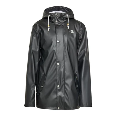Afbeelding van DREIMASTER Heren Regenjas XXL / Zwart 100% Polyester