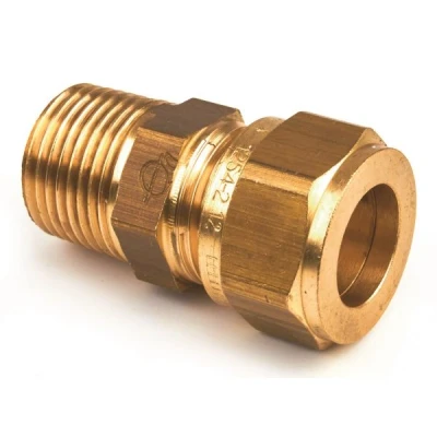 Afbeelding van Kuterlite knelkoppeling 3/8&quot; buitendraad x Ø12 puntstuk. Artikelnr: 089344.2