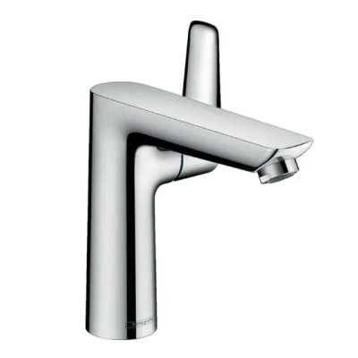 Afbeelding van Hansgrohe Talis E 1 greeps wastafelmengkraan 150 met waste garnituur
