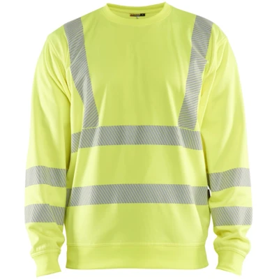 Afbeelding van Blaklader High Vis Sweatshirt 3562 2538 Geel XS