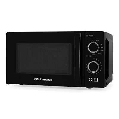 Afbeelding van Orbegozo MIG 2131 magnetron met grill 20 liter inhoud, 5 standen en 3 gecombineerde functies, timer tot 30 minuten, 700 900 W, 3600 staal, zwart
