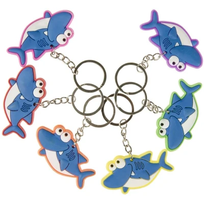 Afbeelding van Duckiez Sleutelhanger Haai 1 stuk