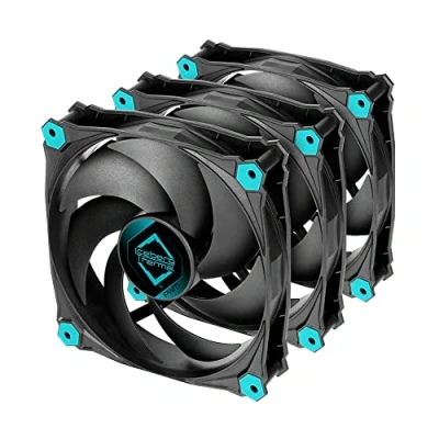 Afbeelding van Iceberg Thermal IceGALE Silent PWM 120 mm behuizing Fan geoptimaliseerde luchtstroom 3 pack, zwart