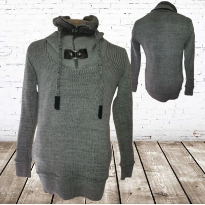 Afbeelding van Grijze herentrui gesp S Violento Truien en sweaters