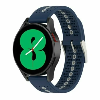 Afbeelding van Garmin Vivoactive 4 / 4L Dot Pattern bandje Donkerblauw