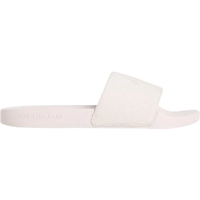 Afbeelding van Calvin Klein Jeans Slide Monogram Muiltjes, Dames, Maat: 41, Triple whisper pink Katoen