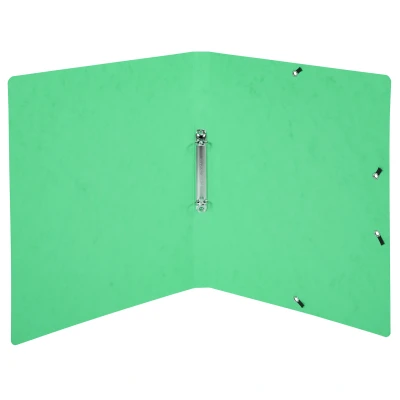 Afbeelding van Ringmap Elast. glans karton 2R 15mm L.gr. per 10