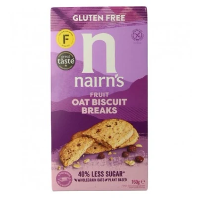 Afbeelding van Nairns Biscuit breaks oats &amp; fruit 160 g