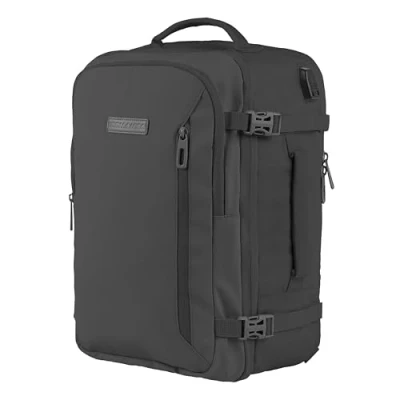 Afbeelding van BidMamba Ryanair Easyjet rugzak, handbagage, 40 x 20 25 cm, Koolstof, Pro
