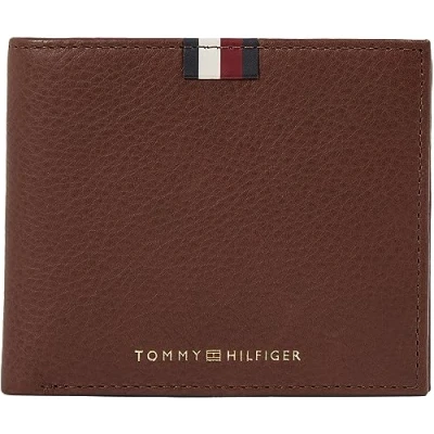 Afbeelding van Tommy Hilfiger AM0AM11265GT8 Portemonnee, Heren, Maat: One Size, Braun