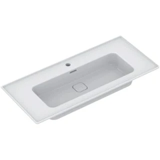 Afbeelding van Ideal Standard Strada II wastafel (104 x 46 cm) wit 1 kraangat, met