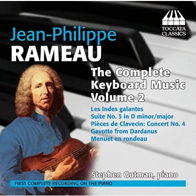 Afbeelding van Stephen Gutman Jean Philippe Rameau: Complete Keyboard Music Vol 2 (CD)