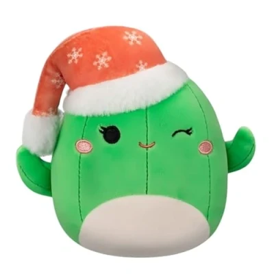 Afbeelding van Squishmallows Maritza de kerstcactus met kerstmuts 12 cm Squishmallow 2024 Original