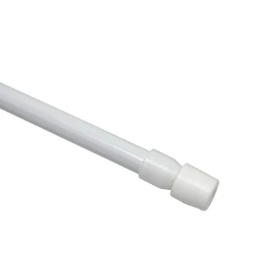 Afbeelding van GARDINIA Spanstang, 2 stuks, montage zonder boren of schroeven, Ø 8 mm, 35 45 cm, wit