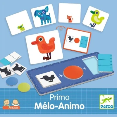 Afbeelding van Djeco puzzel eduludo associatiespel primo mélo animo