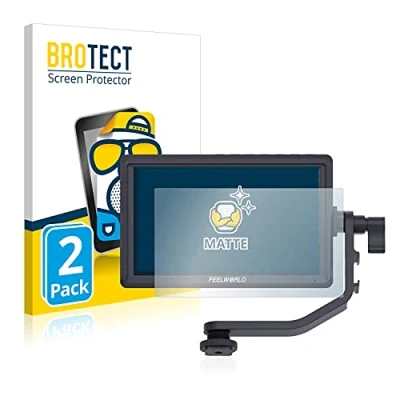 Afbeelding van BROTECT Screenprotector voor Feelworld FW568 5.5&quot; Folie Beschermfolie matte (2 Stuks)
