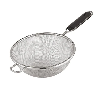 Afbeelding van Paderno 12622 14 Mesh zeef cm ABS handvat, roestvrij staal