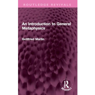 Afbeelding van An Introduction to General Metaphysics