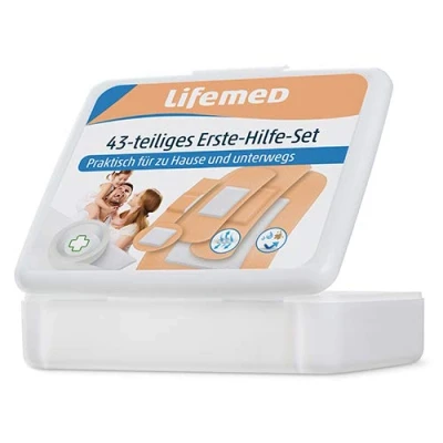 Afbeelding van Lifemed eerste hulp pleisterset, 43 stuks