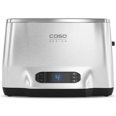 Afbeelding van Caso Inox² 2 snede(n) 1050 W Zwart, Roestvrijstaal