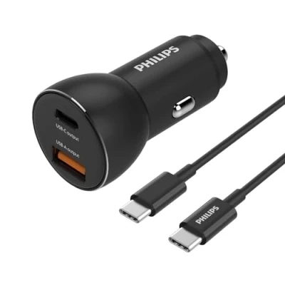 Afbeelding van Autolader Usb A + C Dlp2521C/04