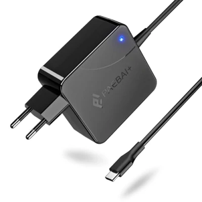 Afbeelding van PAEBAI+ 65W USB C Laptop Oplader voor Lenovo Thinkpad Yoga, Dell Latitude XPS, HP Spectre, Acer, Asus, MacBook Pro, Samsung Chromebook Typ 20V 3,25A Notebook Voeding