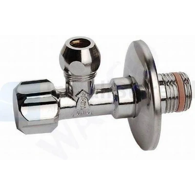 Afbeelding van Raminex Premium hoekstopkraan 3/8&quot; bu.dr. x 10 mm knel
