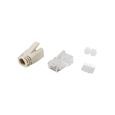 Afbeelding van Equip 121176 kabel connector RJ 45 Transparant, Wit