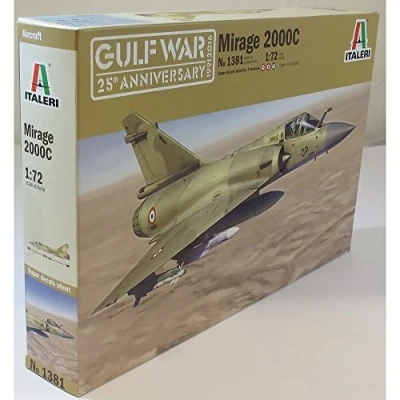 Afbeelding van Italeri 1381 1:72 Mirage 2000C, voertuigen