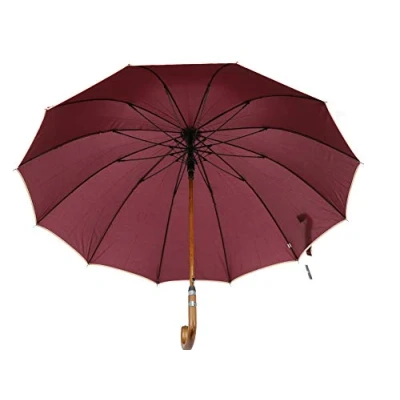Afbeelding van 3516N SUSINO hoogwaardige Paraplu 12 delig met automatisch stormbestendig (117 diameter) / vezels, winddicht, rood, Large