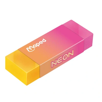 Afbeelding van Gum Maped Neon set à 2 stuks assorti