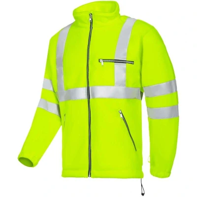 Afbeelding van Fleecejack Reims Fluorgeel, Maat EL