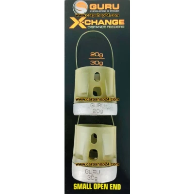 Afbeelding van Guru X Change Distance Feeders Open End (2 pcs) Maat : Small 20 30g