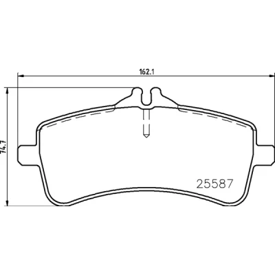 Afbeelding van Brembo Remblokset P 50 131